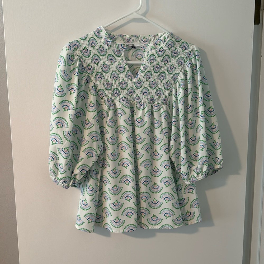 Michelle McDowell blouse size M